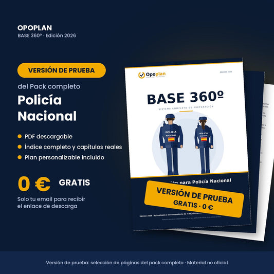 Muestra gratuita · Policía Nacional (Escala Básica)